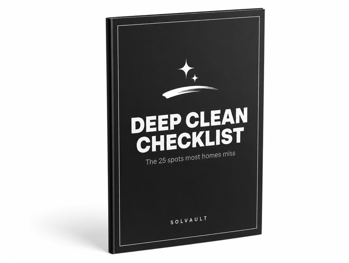 Free Deep Clean Checklist