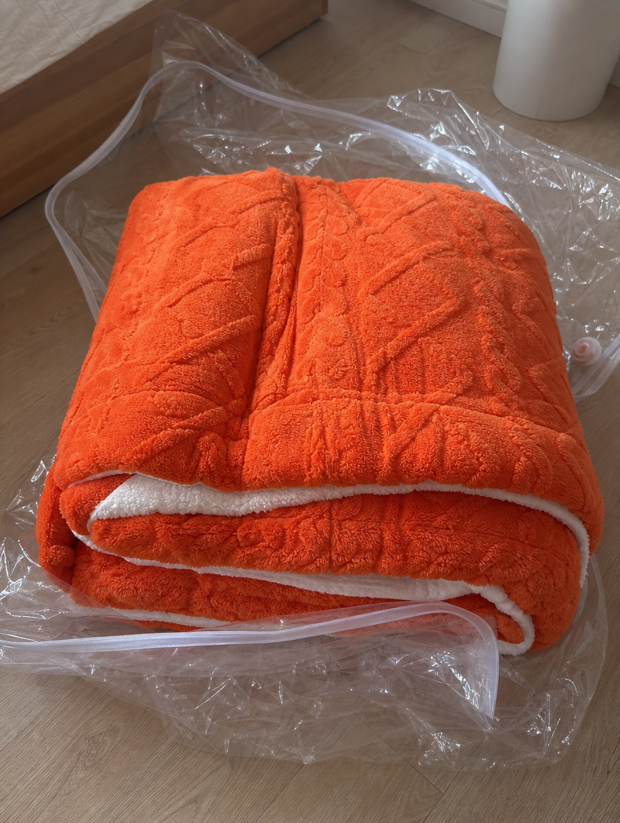 SolVault™ VelvetNest Milk Velvet Comforter Set