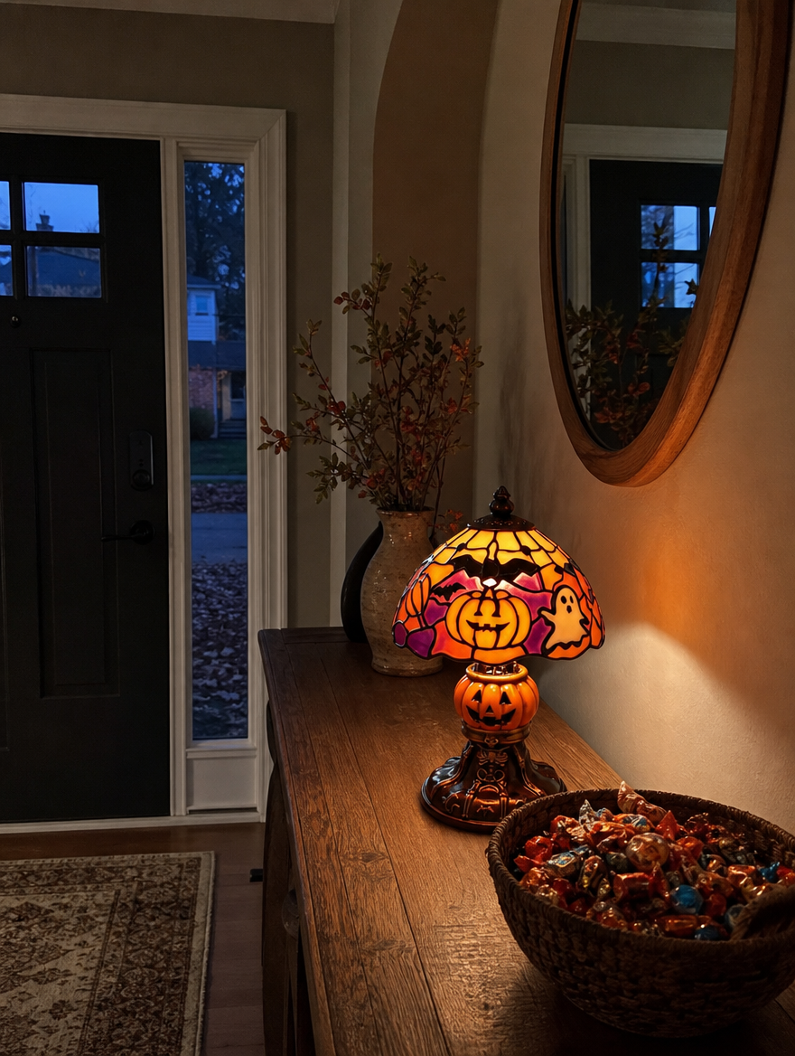 SolVault™ HollowGlow Retro Pumpkin Lamp