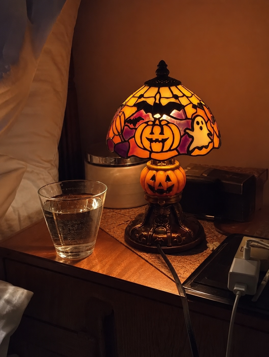 SolVault™ HollowGlow Retro Pumpkin Lamp