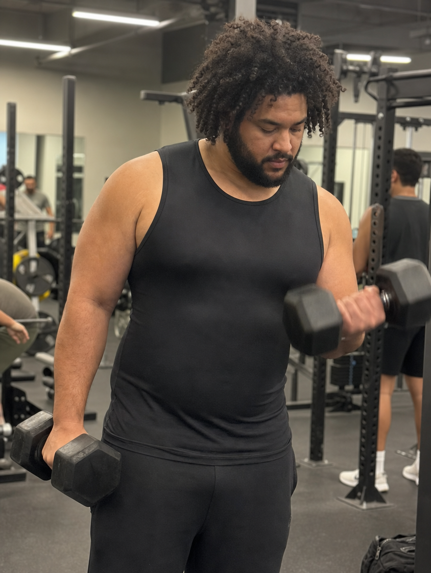 SolVault™ CoreShape Compression Tank (Big & Tall)