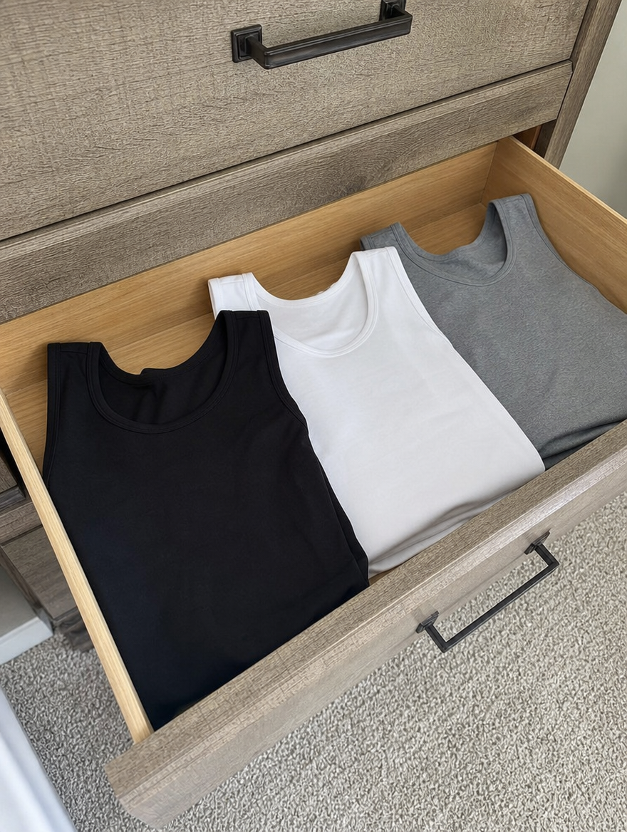 SolVault™ CoreShape Compression Tank (Big & Tall)