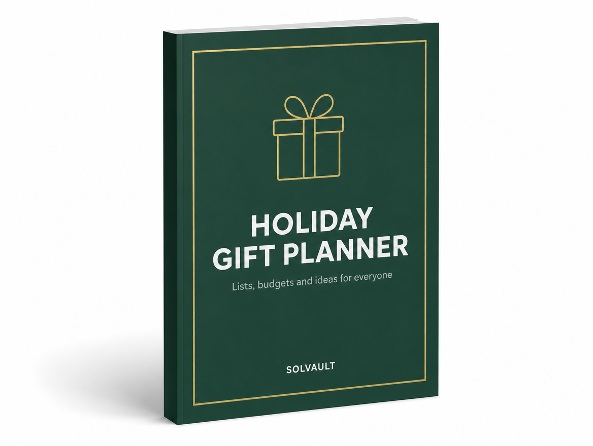 Free Holiday Gift Planner
