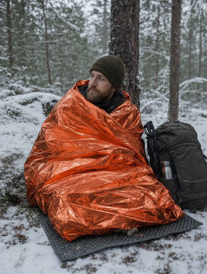 SolVault™ ThermaShield Emergency Sleeping Bag