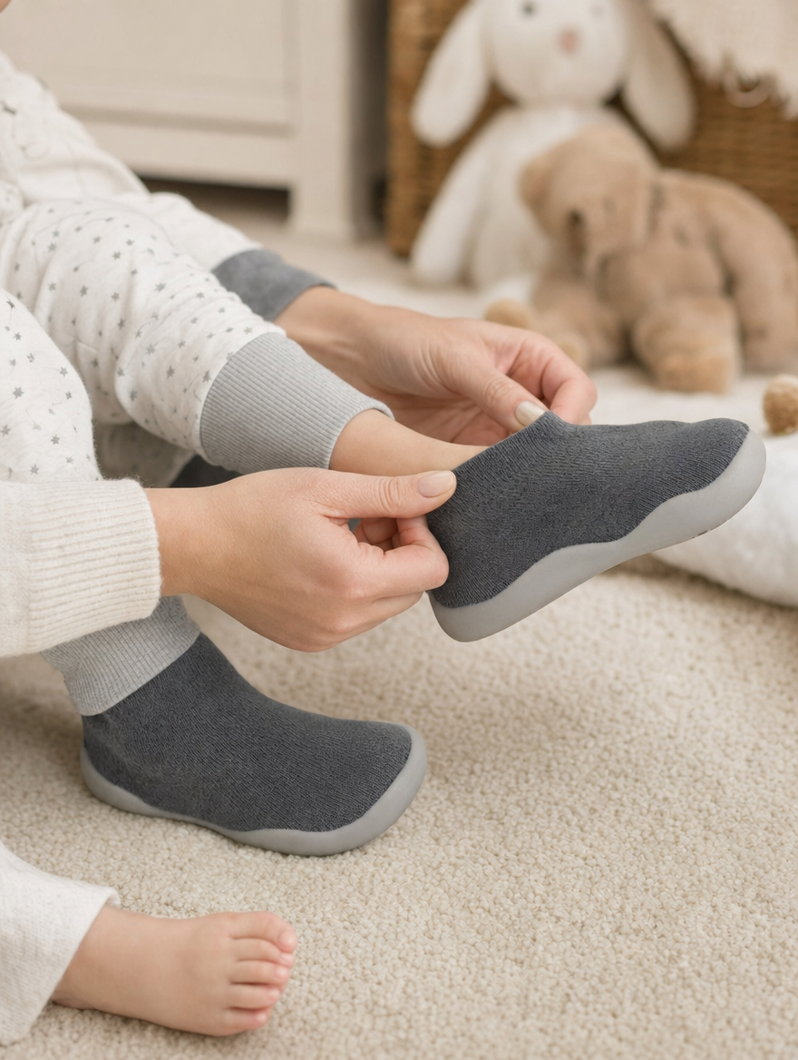 SolVault™ TinyStep Toddler Sock Shoes