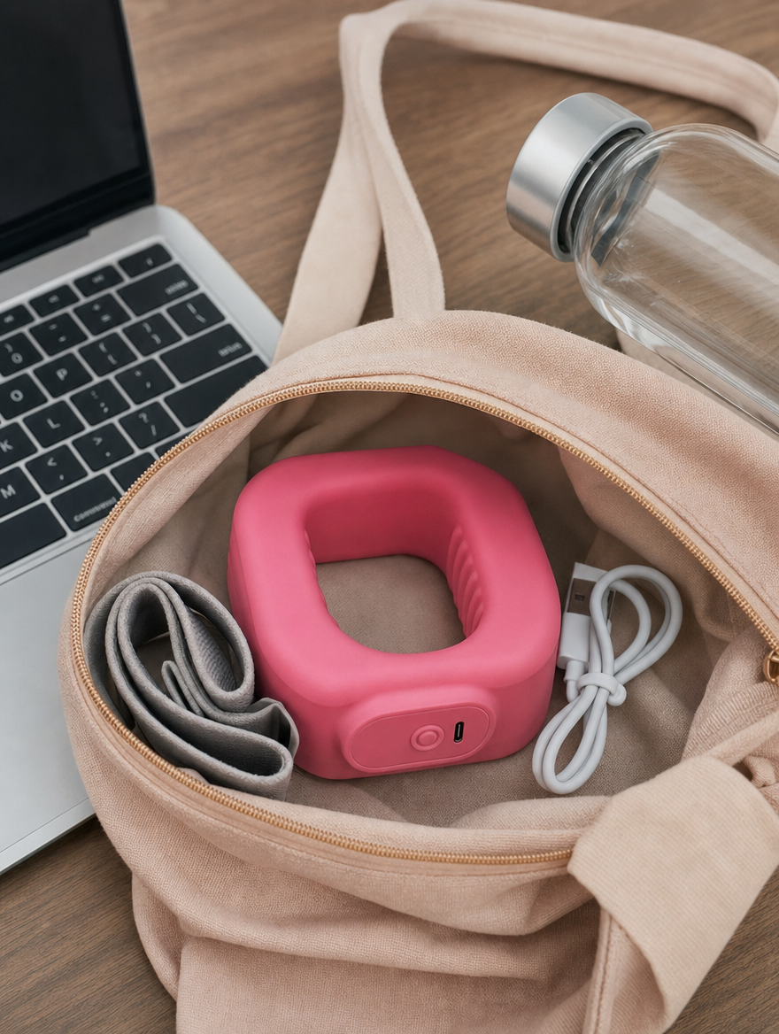 SolVault™ PulseWrap Hands-Free Vibration Massager