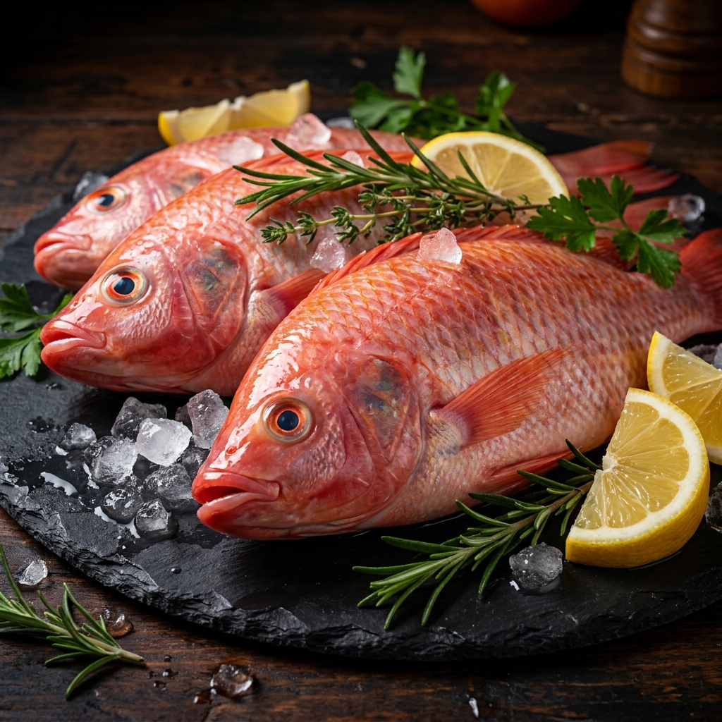 Tilapia roja fresca — Granjas Paco'mer Casanare