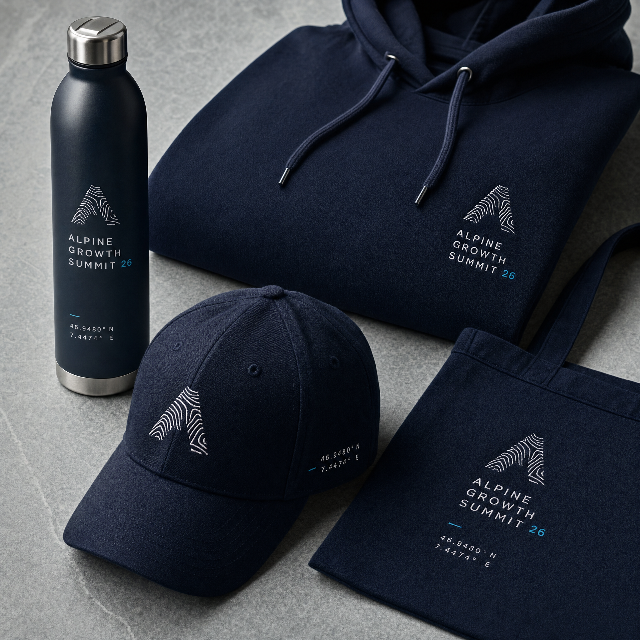 Alpine event merchandise