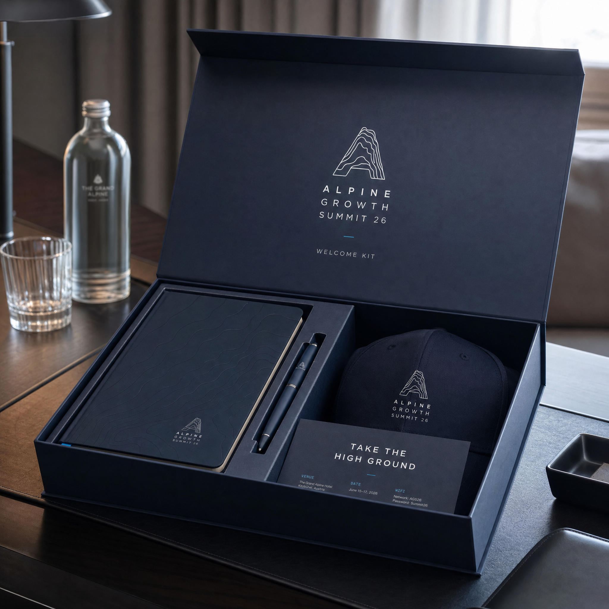 Alpine delegate welcome kit