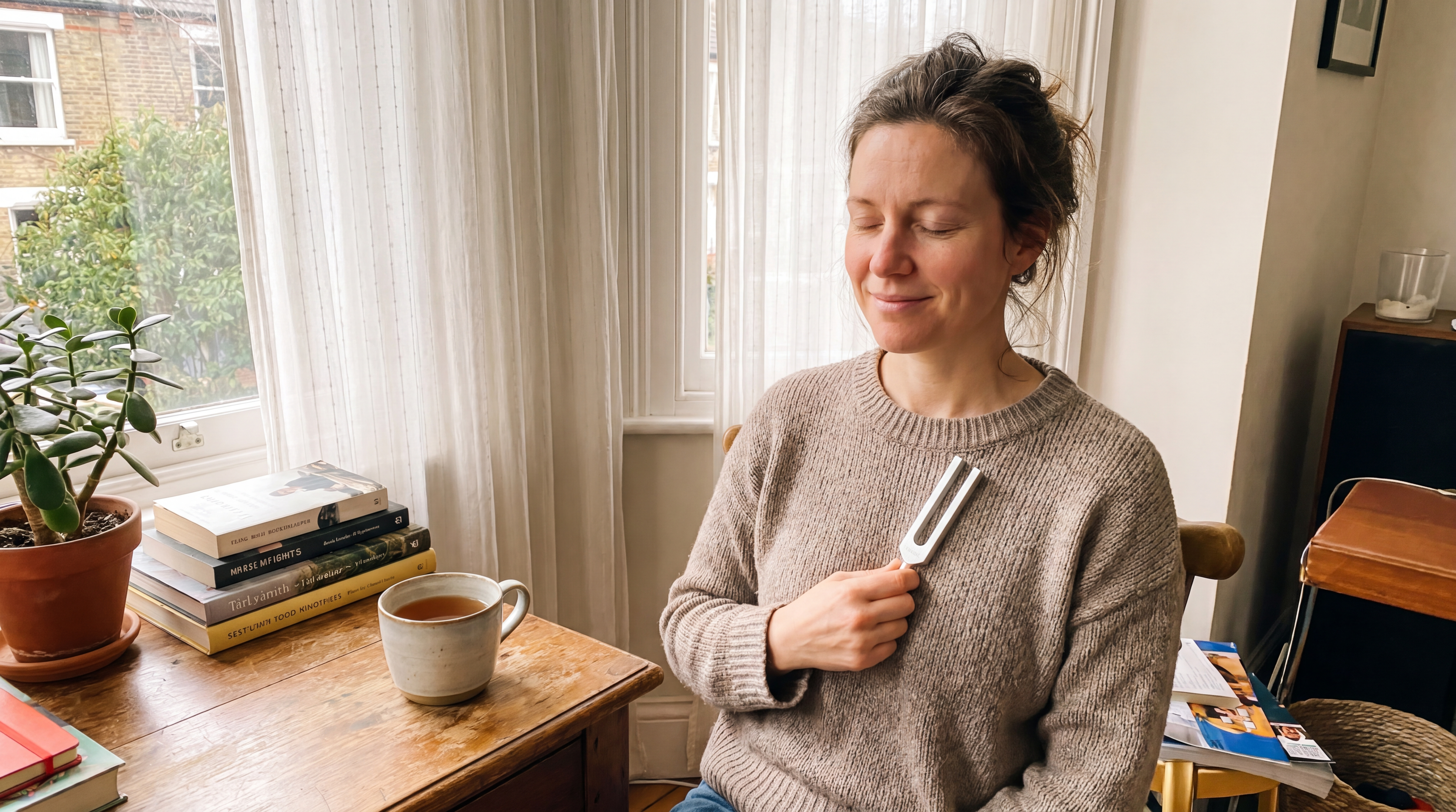 The fork as part of a calm daily ritual