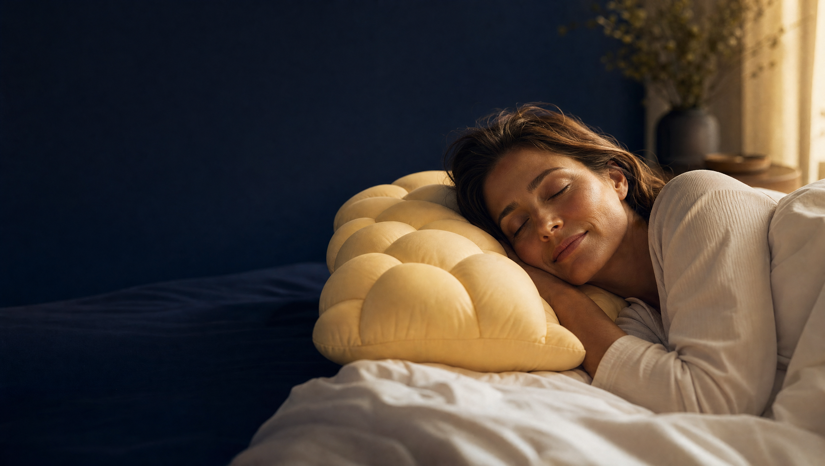 Sleeping on the Pineapple Cloud Pillow