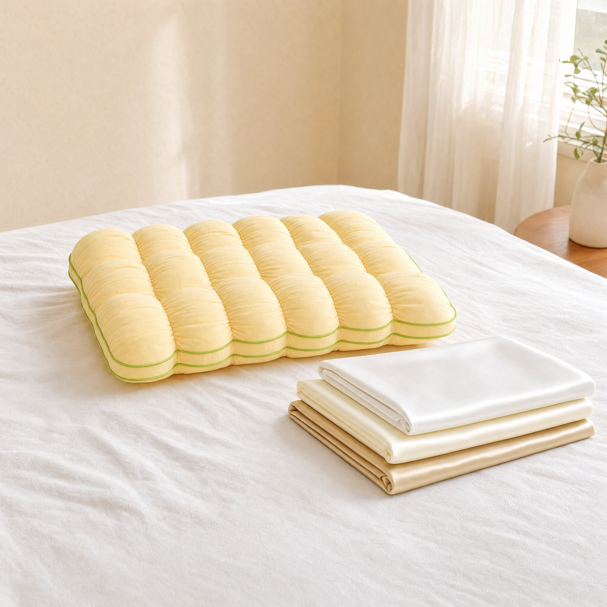 Pineapple Cloud + Mulberry Silk Bundle