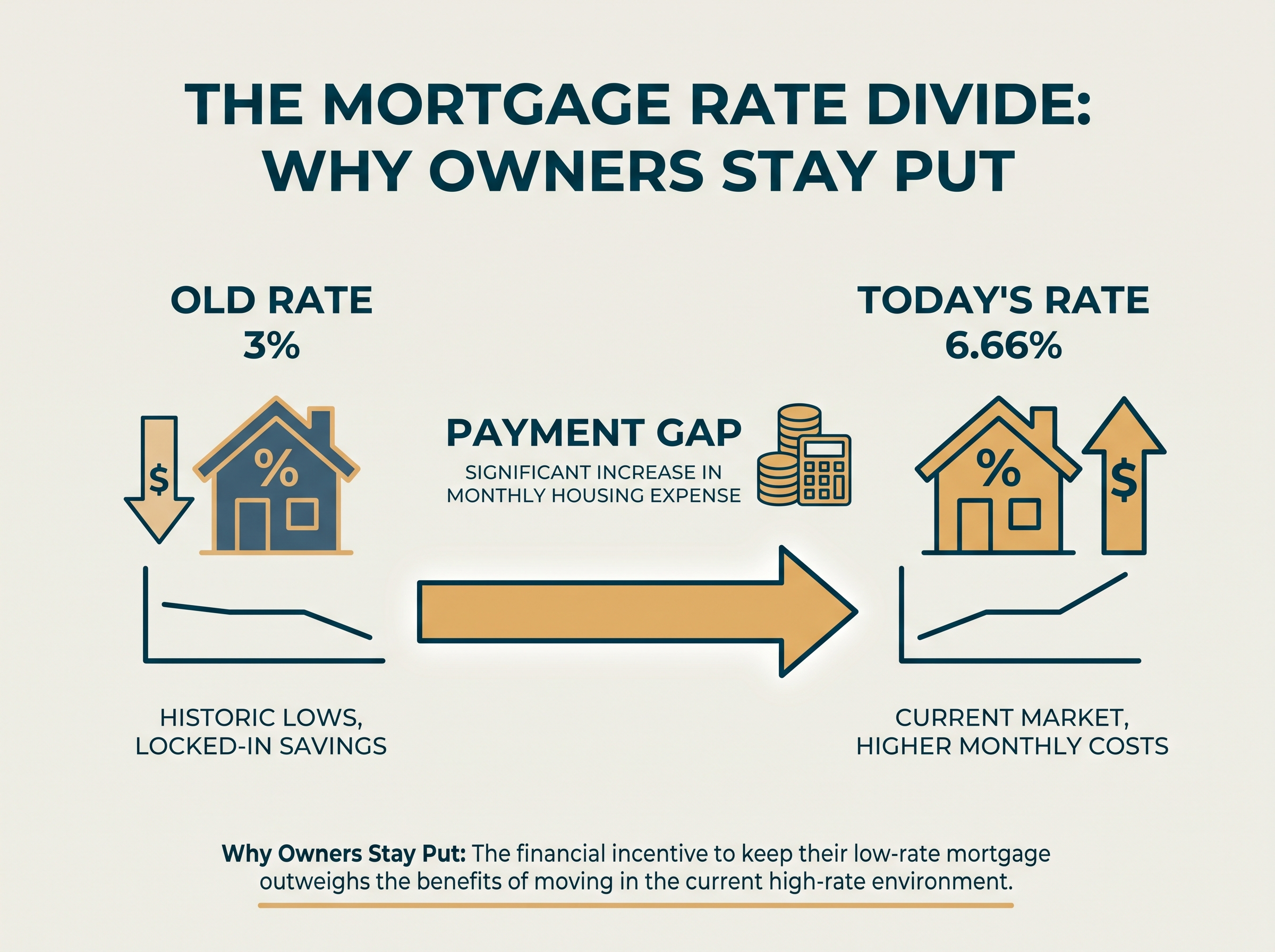 Mortgage rate lock-in effect explained for Naperville Illinois homeowners Mortgage rate lock-in effect explained for Naperville Illinois homeowners