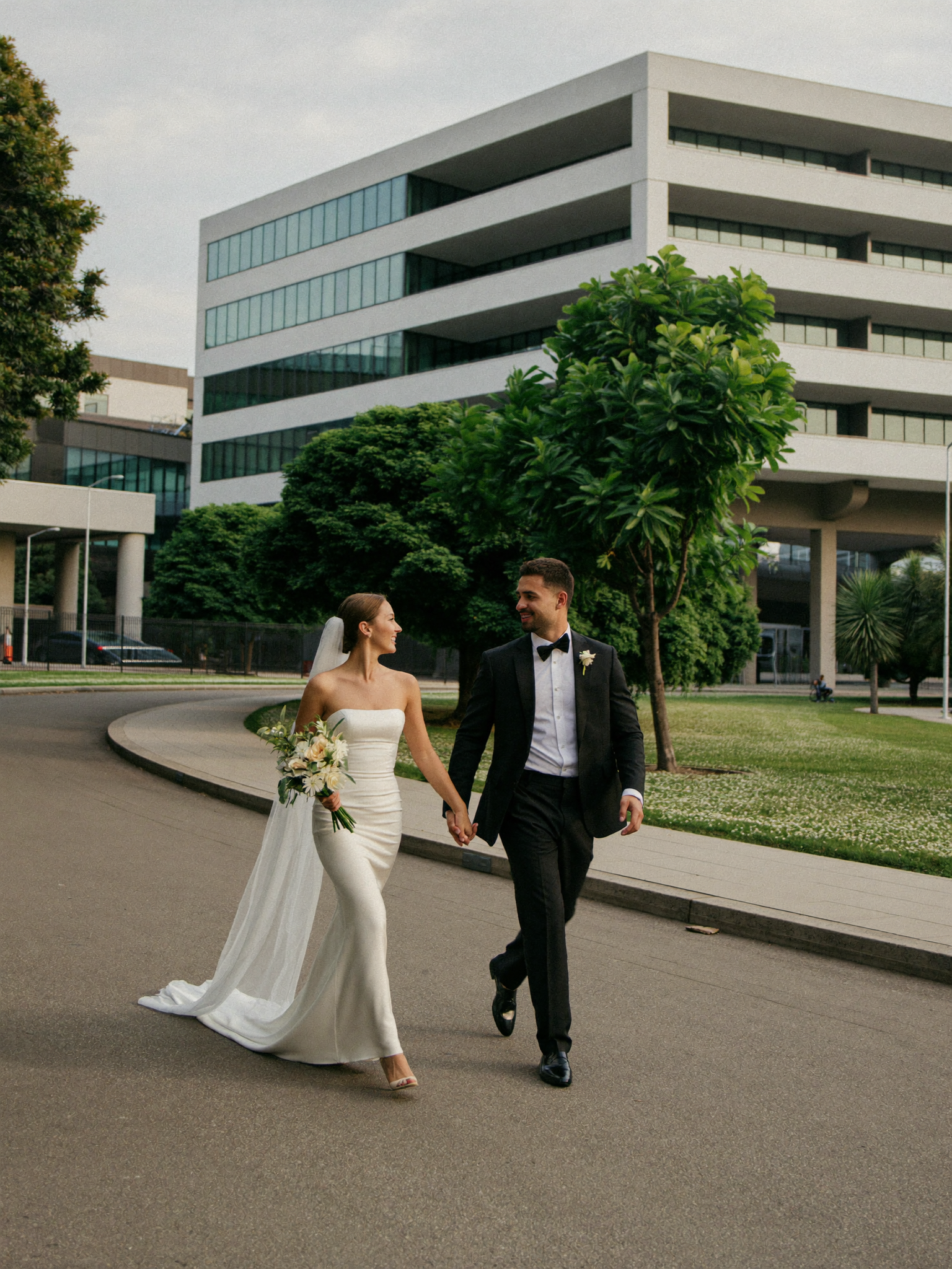 ODTÜ Kampüsü gelin damat çekimi