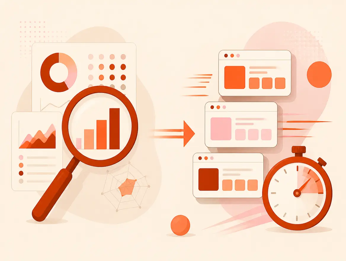J'ai passe 8 heures sur une analyse concurrentielle, puis j'ai construit 3 apps IA en 90 minutes