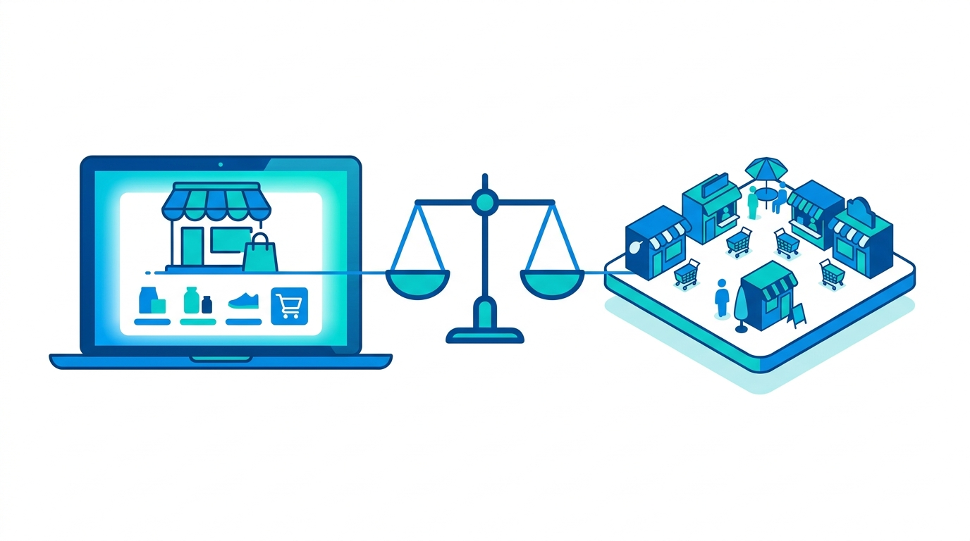 Shopify vs Amazon comparison for ecommerce sellers