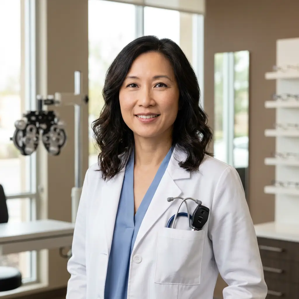 Dr. Sarah Chen, OD