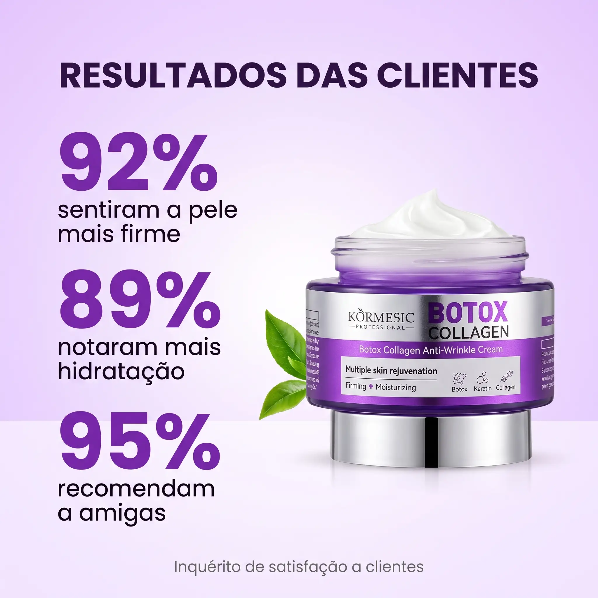 Resultados das clientes