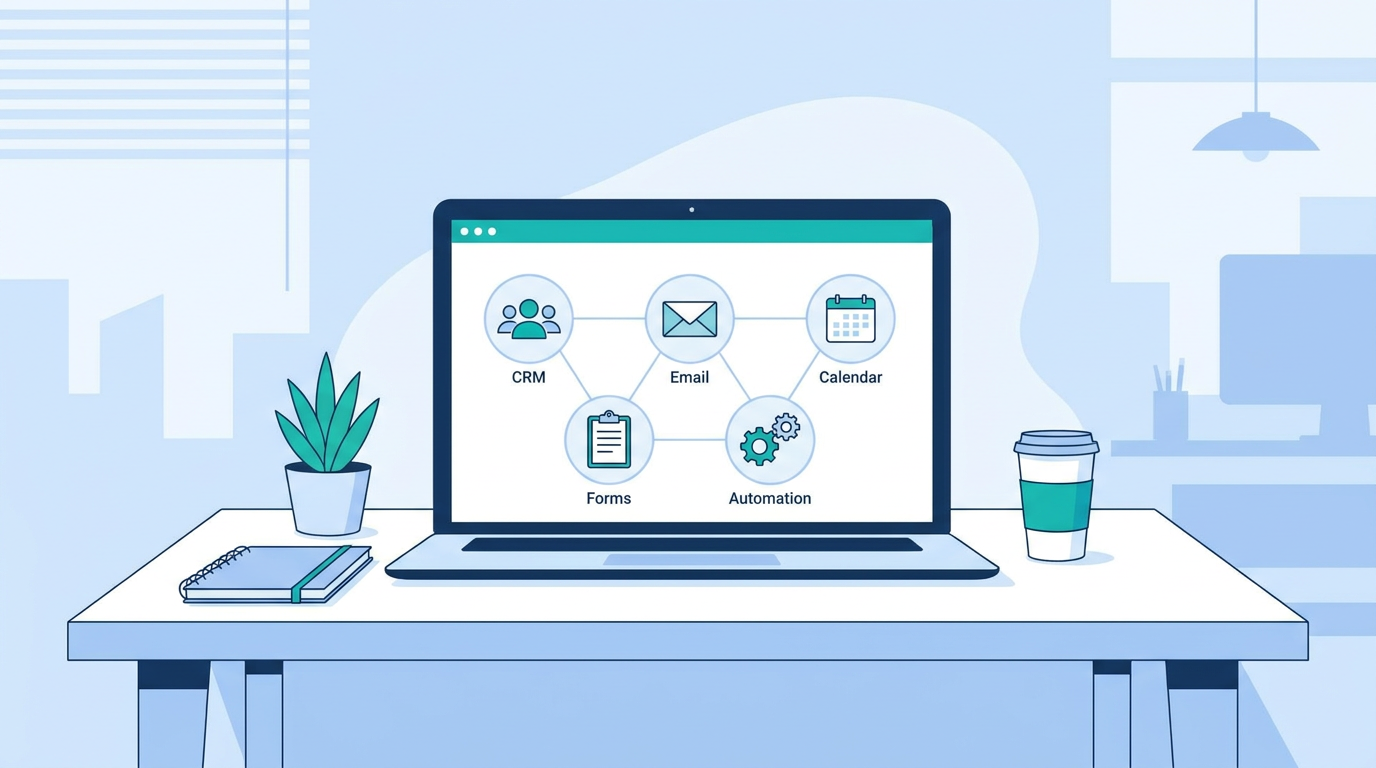 Dashboard unificado de Nimbus que reemplaza múltiples herramientas digitales para pymes