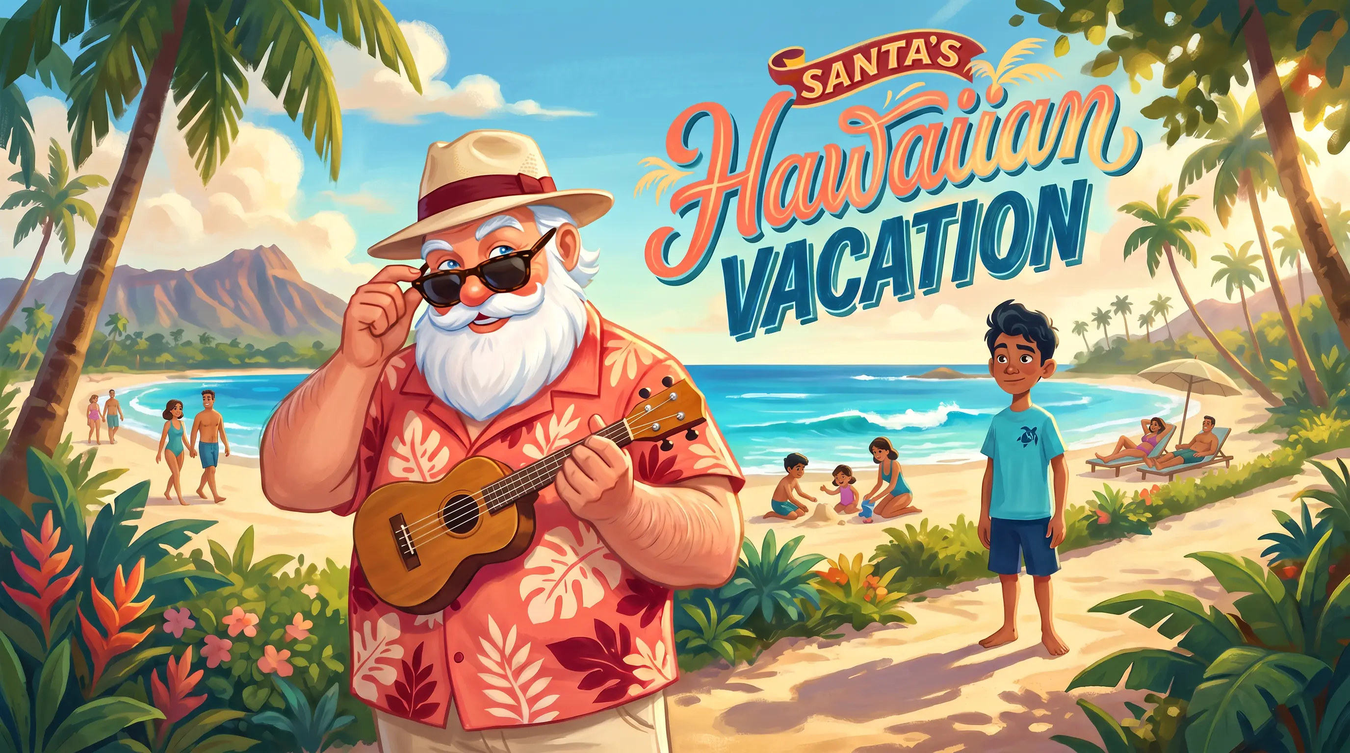 Santa’s Hawaiian Vacation