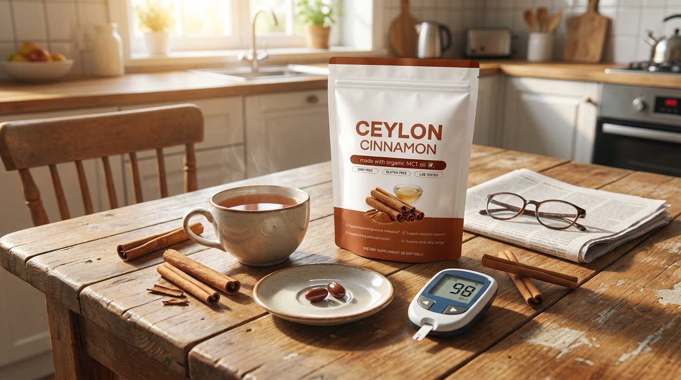 CeylanPur Morgenroutine mit Tee und Messgerät