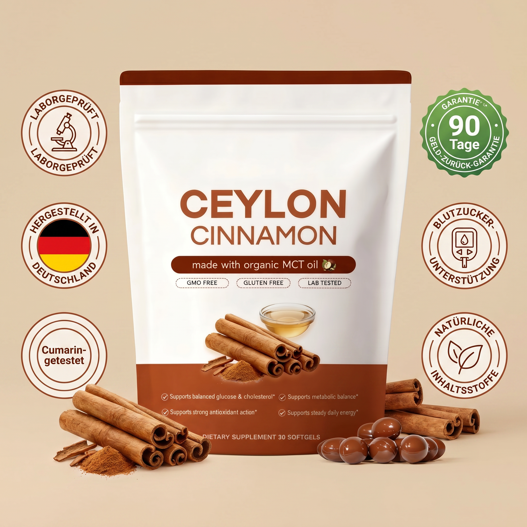 CeylanPur mit Qualitätssiegeln