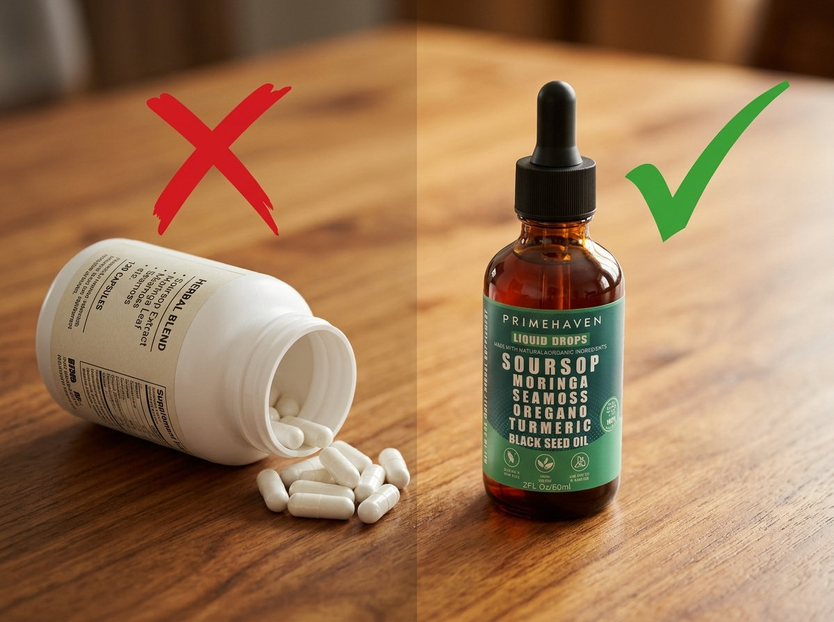 PrimeHaven quality vs generic supplements