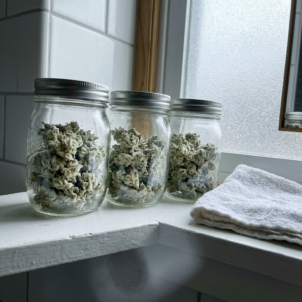 Three jars from three separate orders