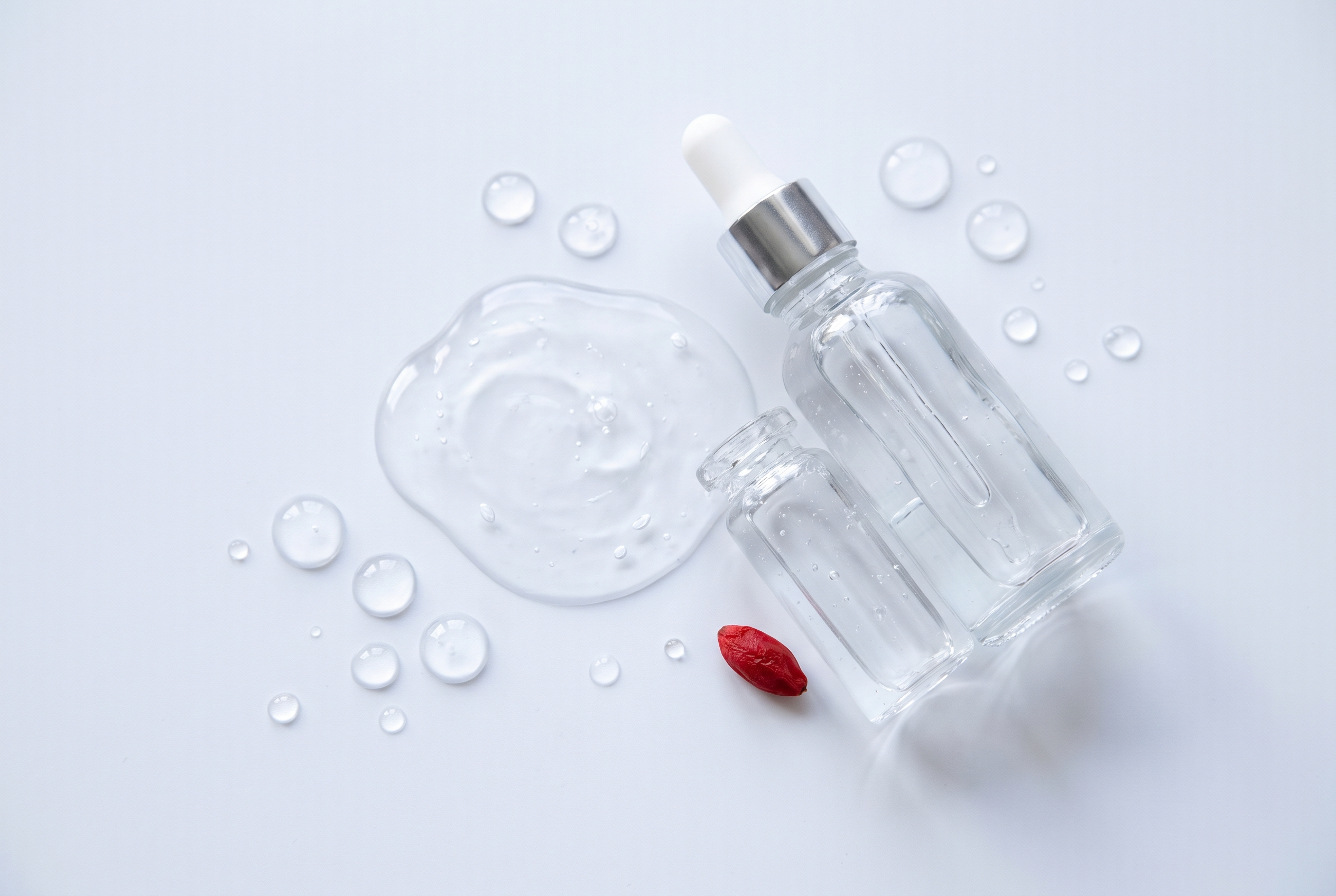 Two-weight hyaluronic acid