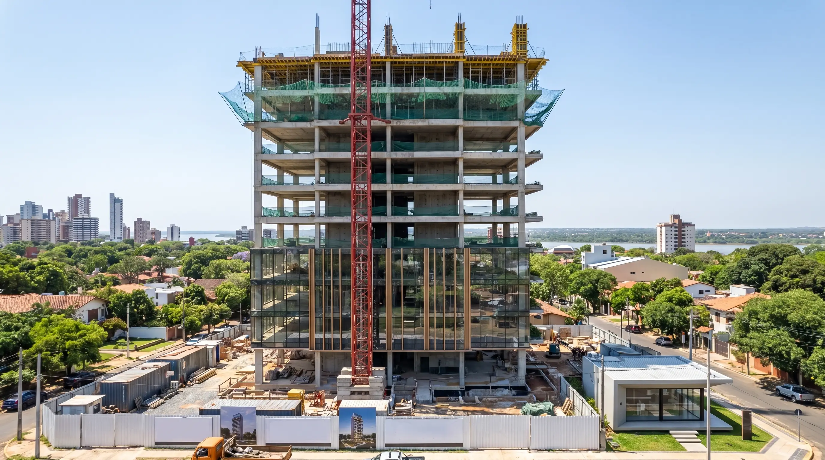 Avance de obra: estructura en nivel 9