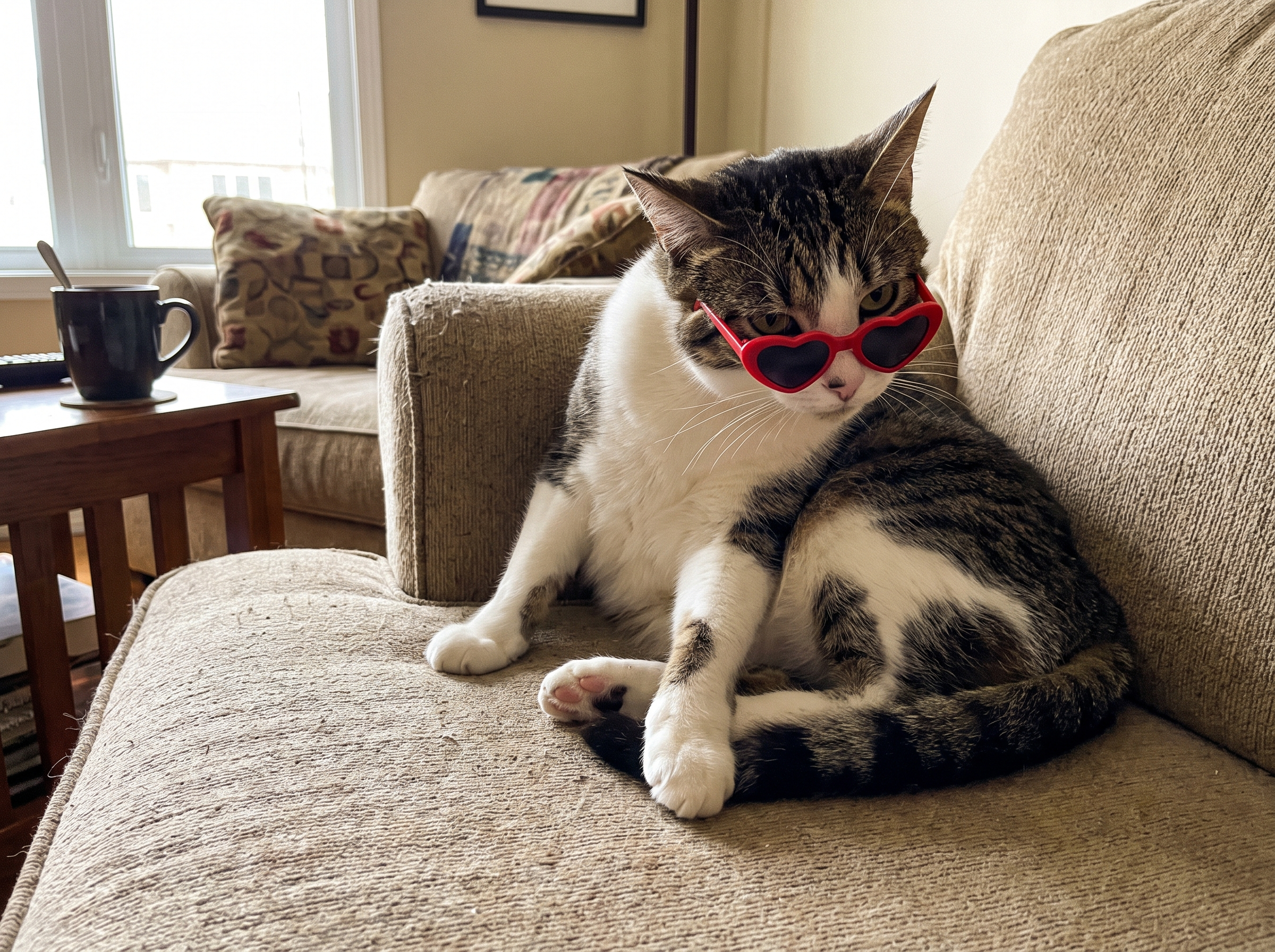 De Decoratieve Kattenbril: Een Onderzoek naar de Foto die de Kat Weigerde