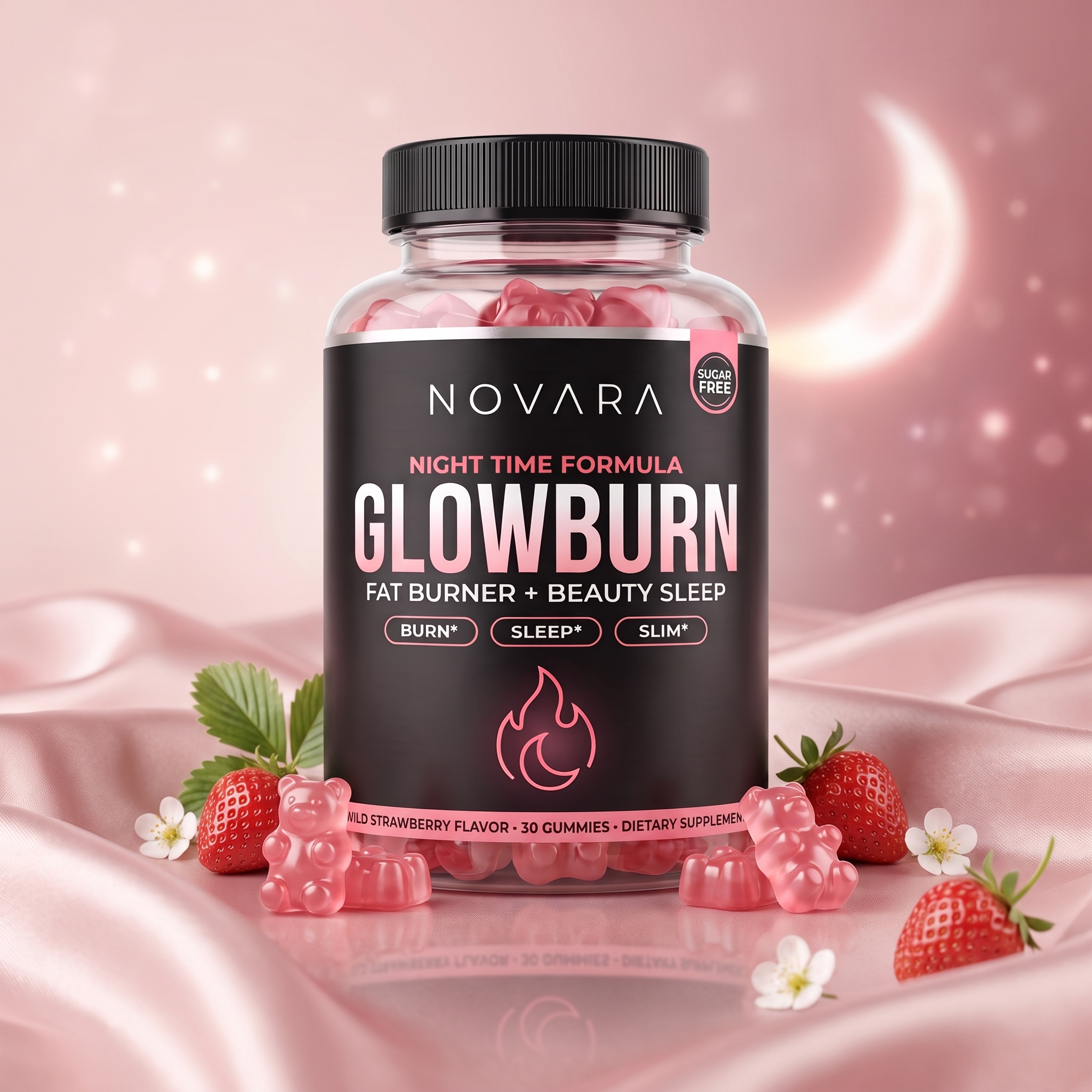 GlowBurn Night Time Formula — Wild Strawberry