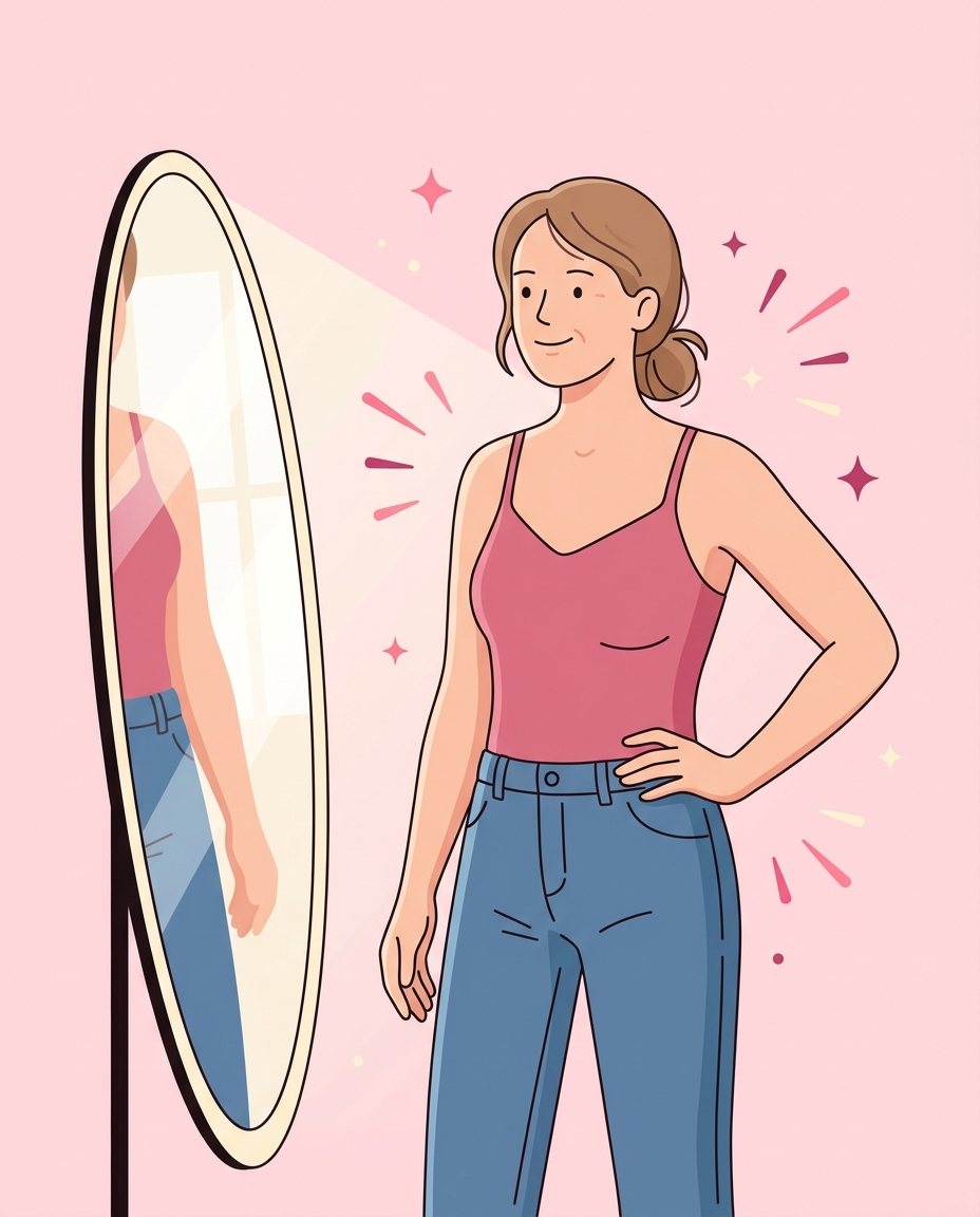 Months 2 and 3 with GlowBurn — defined waistline