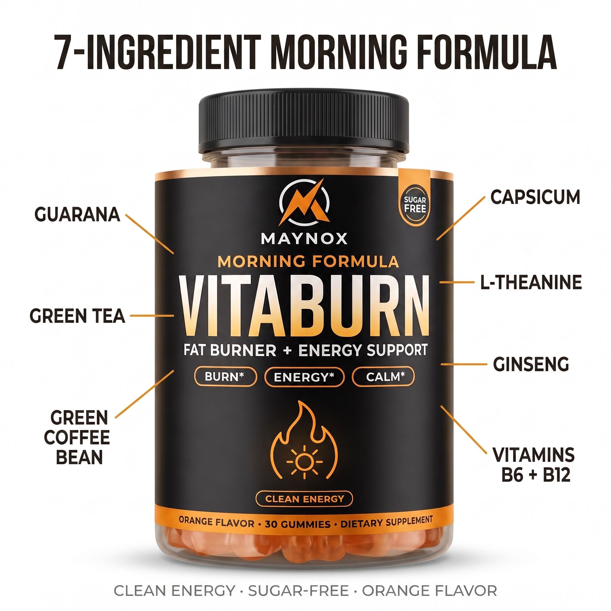 VitaBurn Morning 7-ingredient formula