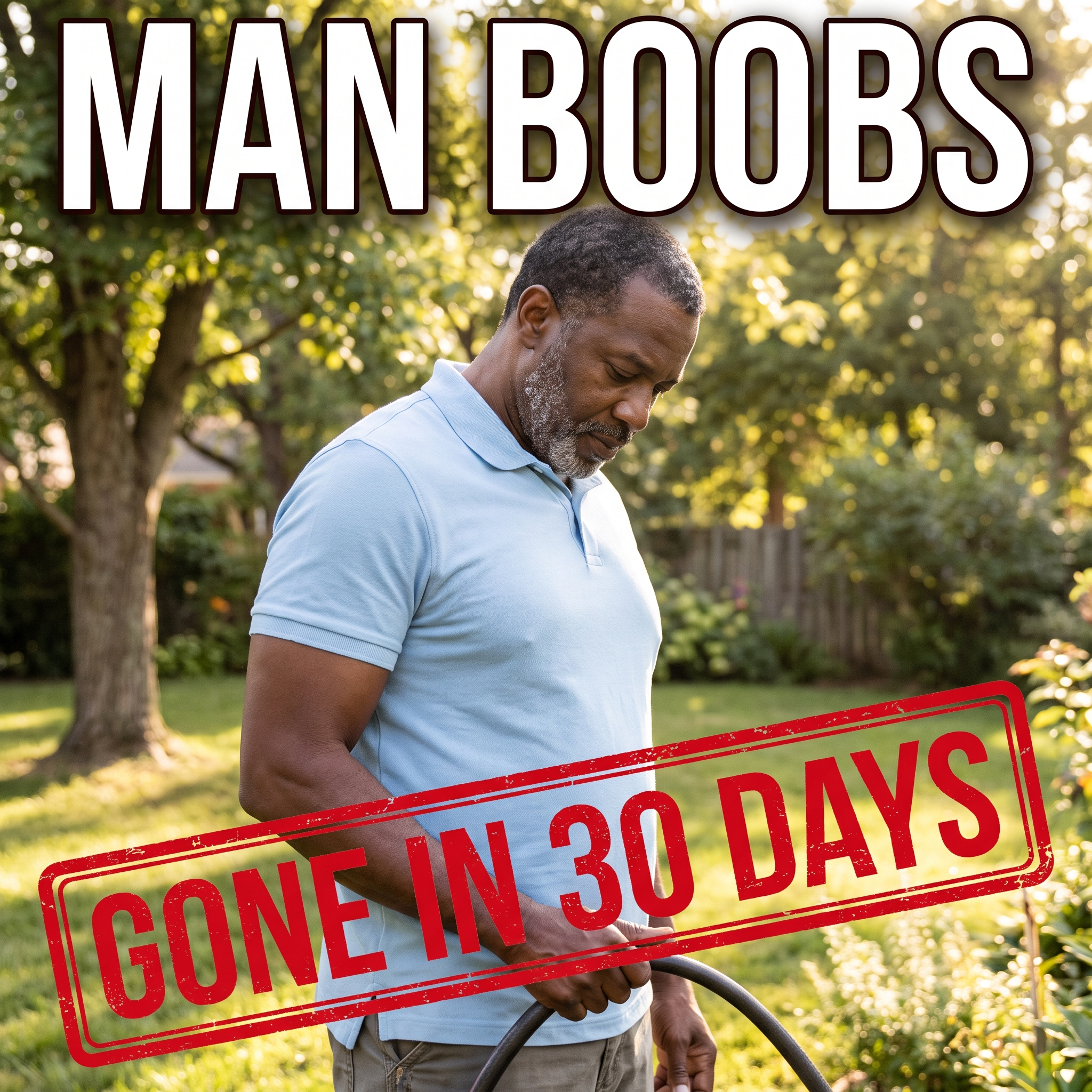 Man boobs — gone in 30 days