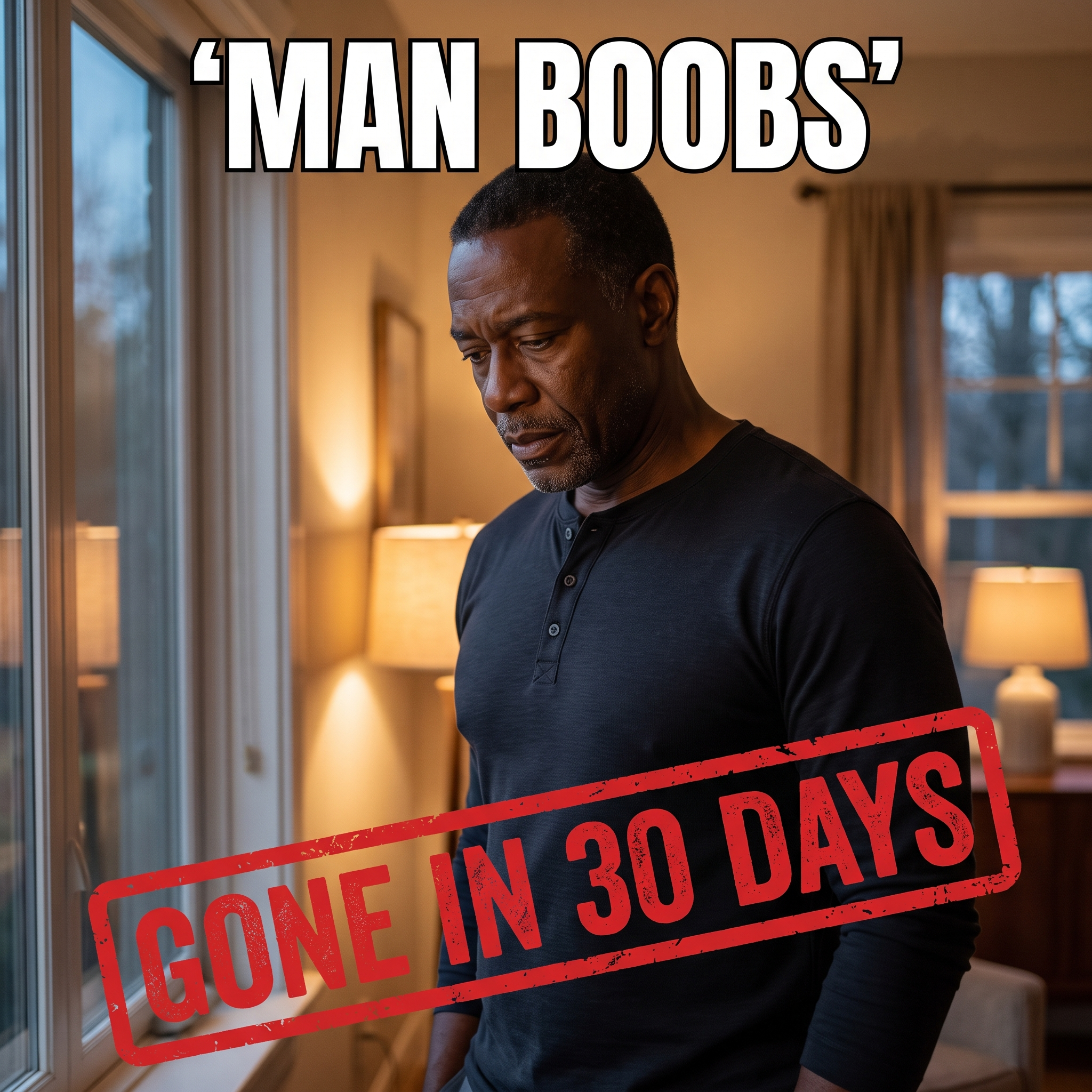 Man boobs — gone in 30 days