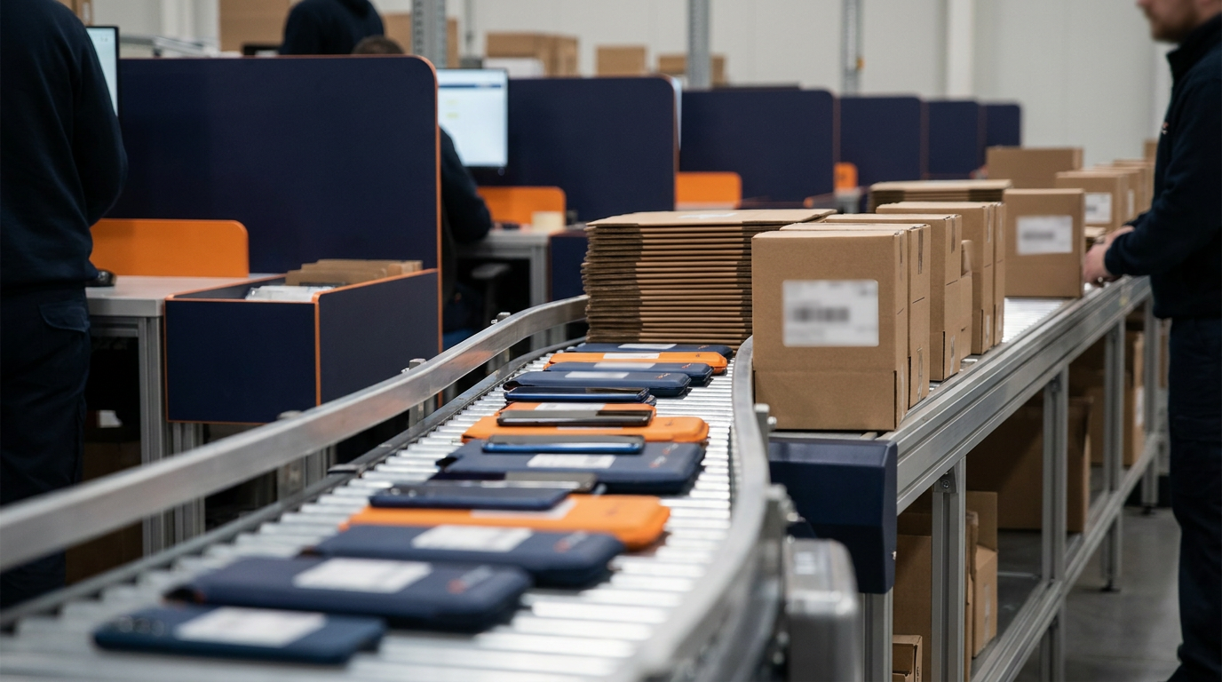 Carrier upgrade program shipping operations