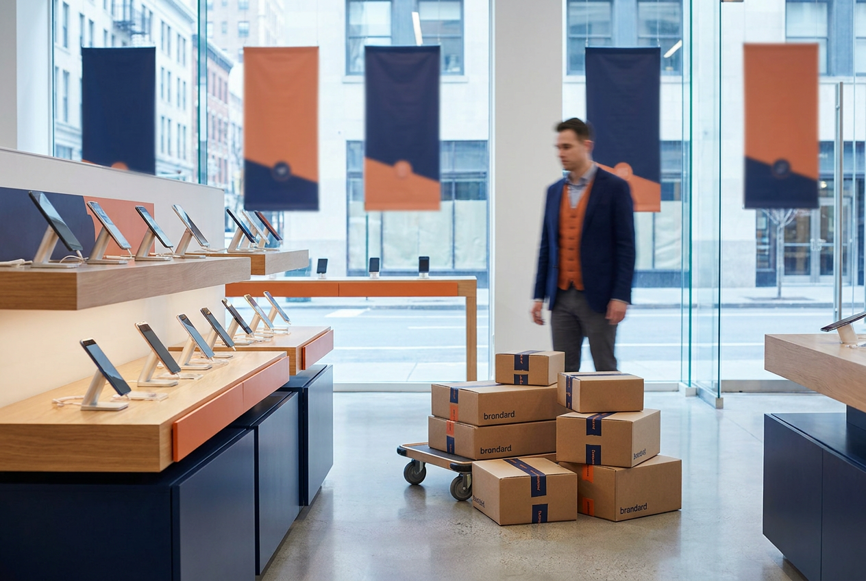 Retail and e-commerce phone supply