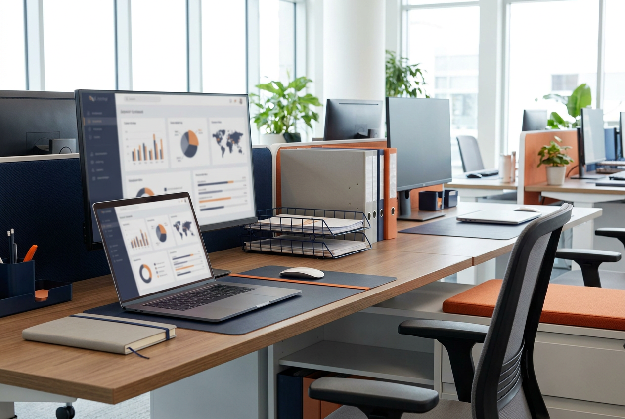 Operations workspace with inventory and tracking