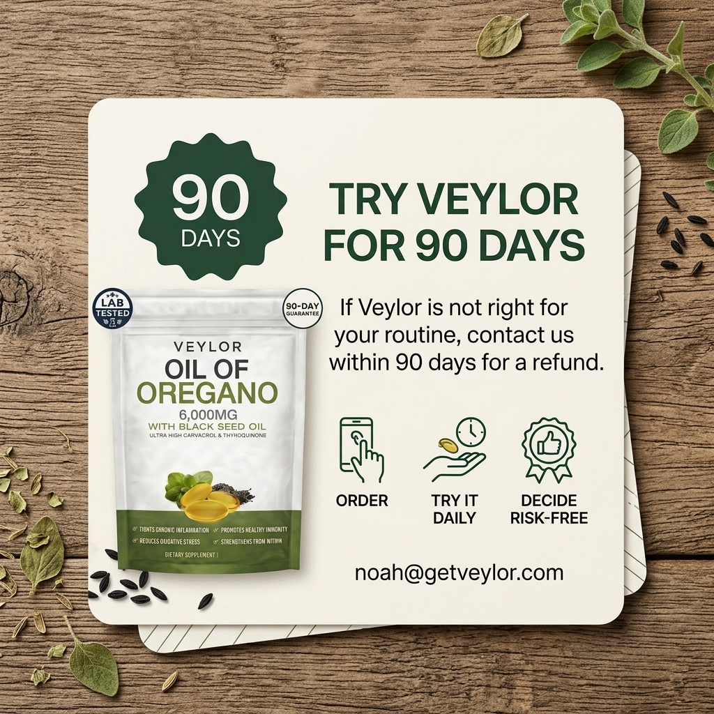 Veylor 90-day money-back guarantee