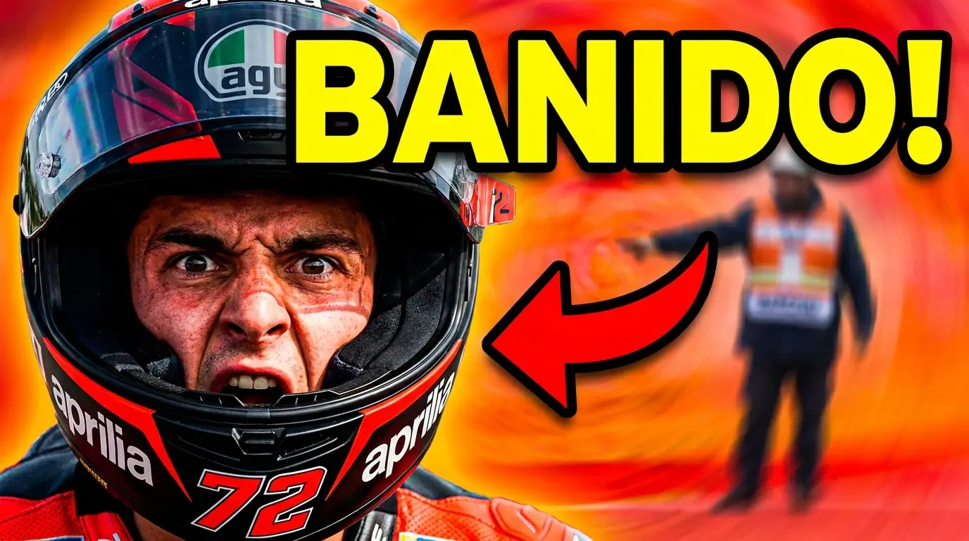 Marco Bezzecchi #72 banido do GP de Brno após agredir comissário no sprint