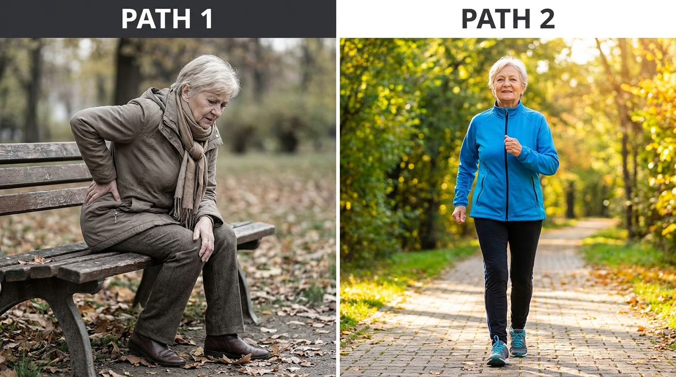 Two possible paths
