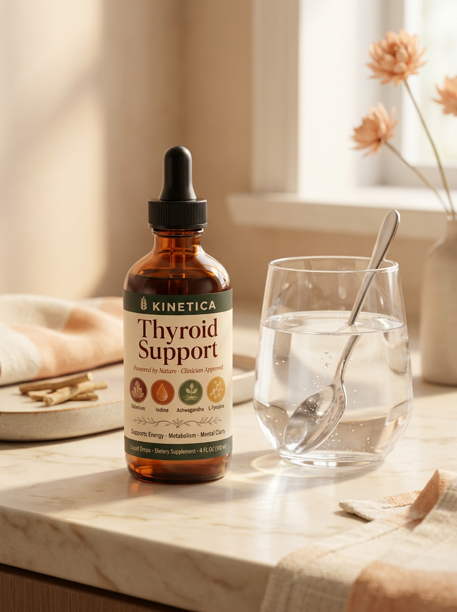 Kinetica Premium Thyroid Support Liquid Drops