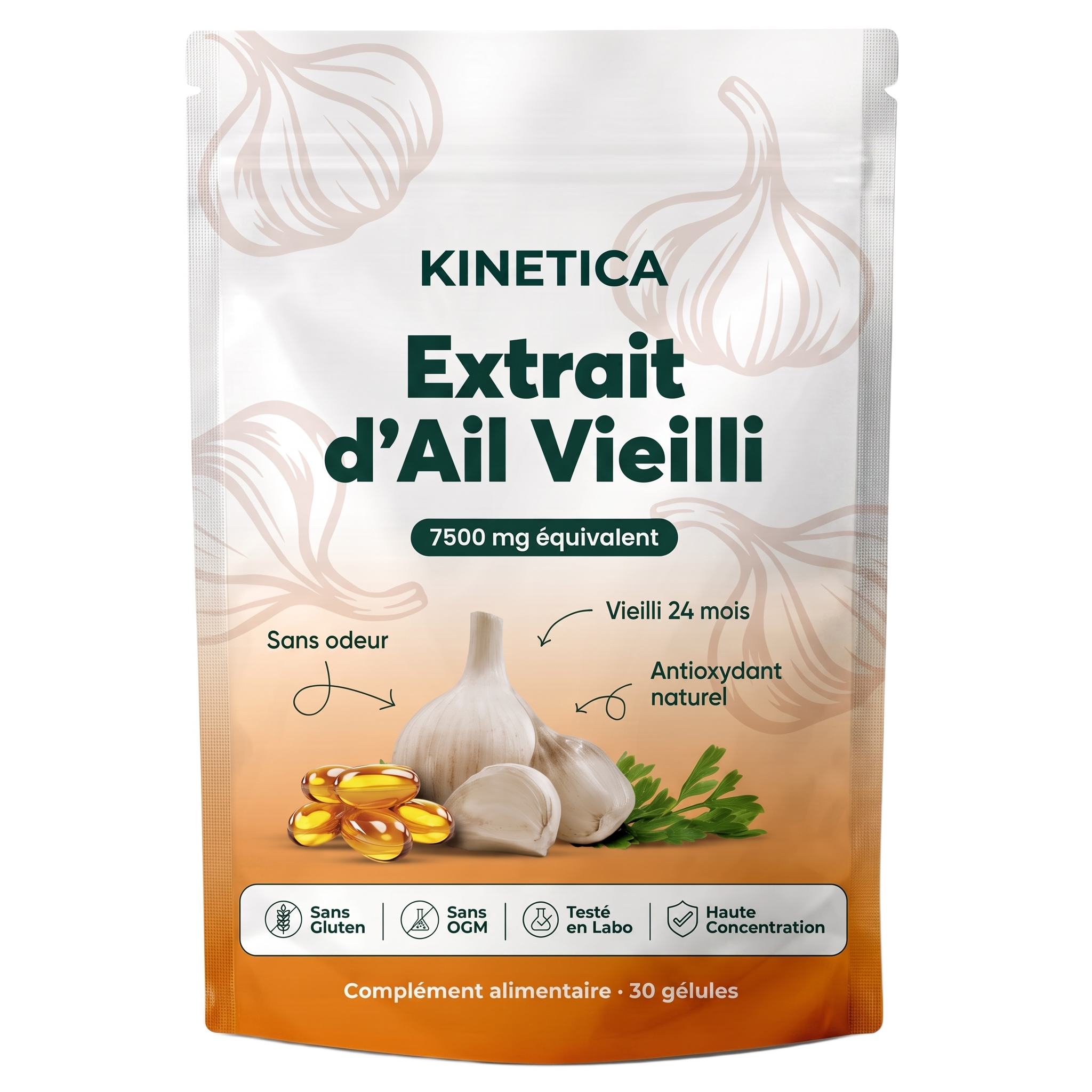 Kinetica Extrait d'Ail Vieilli
