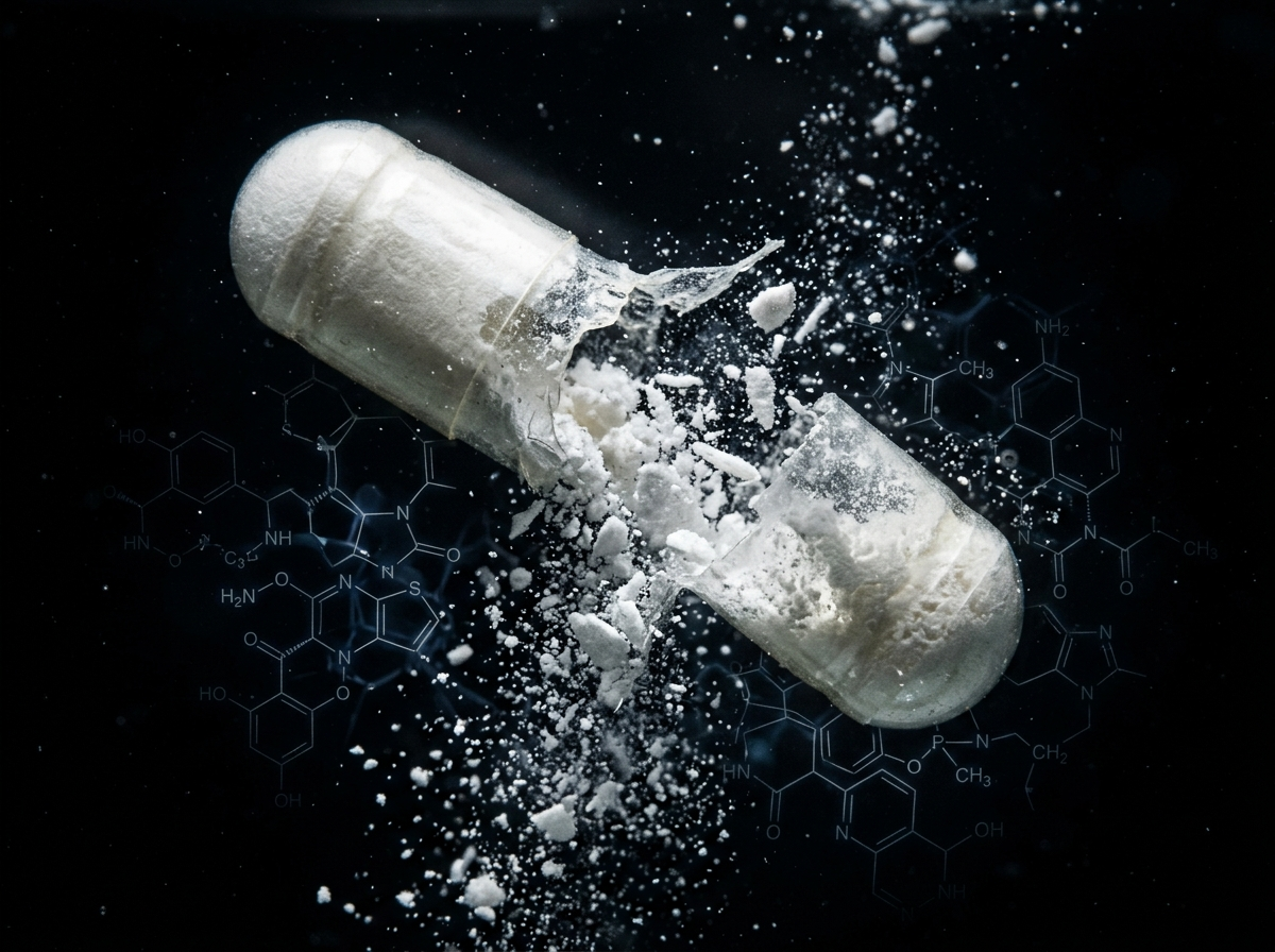 Supplement capsule absorption mechanism