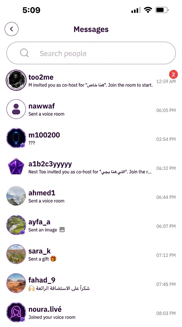 Messages