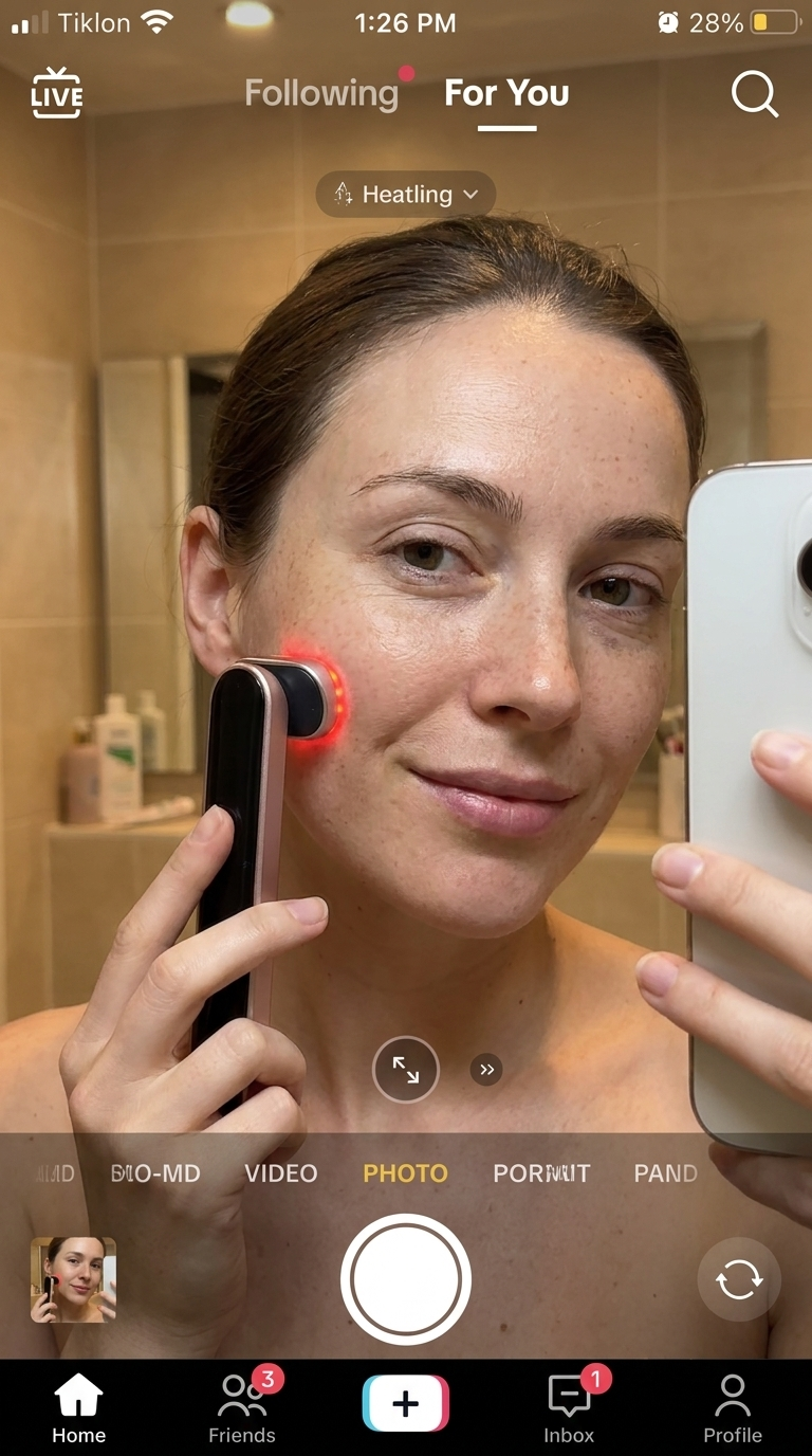 Using the Auria Glow Wand