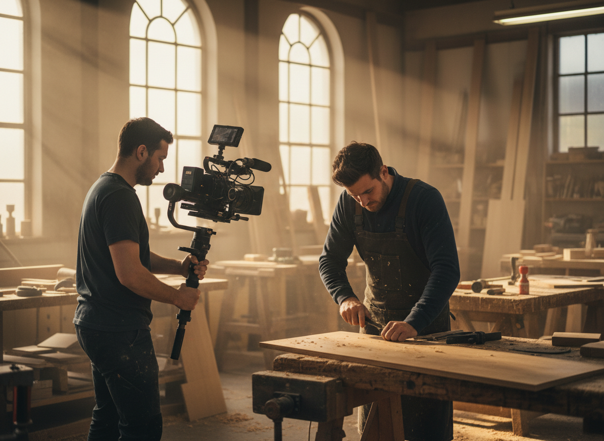 Videoproduktion vor Ort