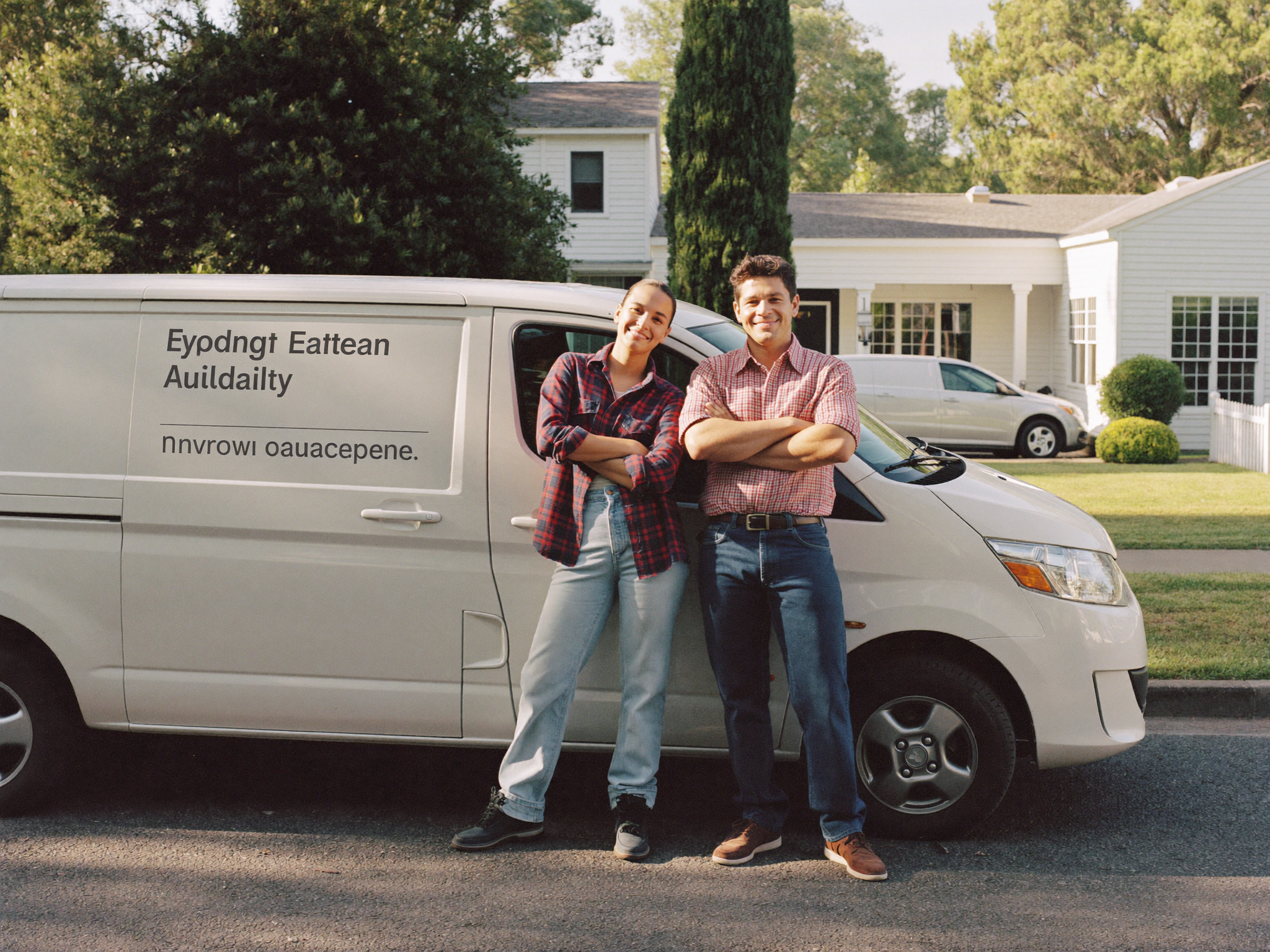 Find My Sparky matched electricians beside their van in Adelaide