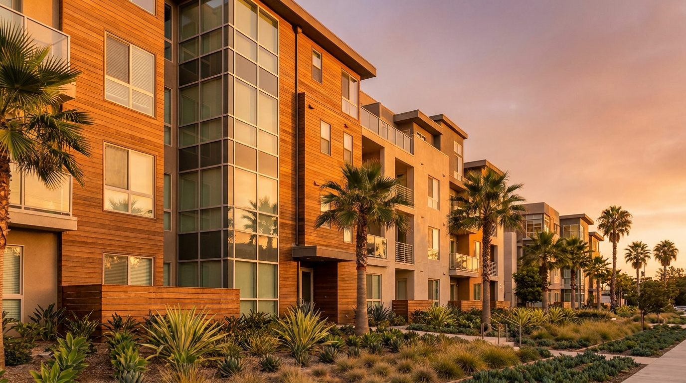 A managed apartment community, part of a 13,000 unit portfolio